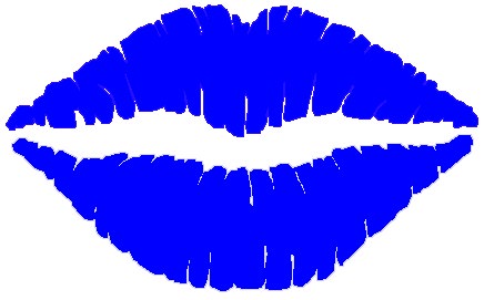 Large Blue Lips